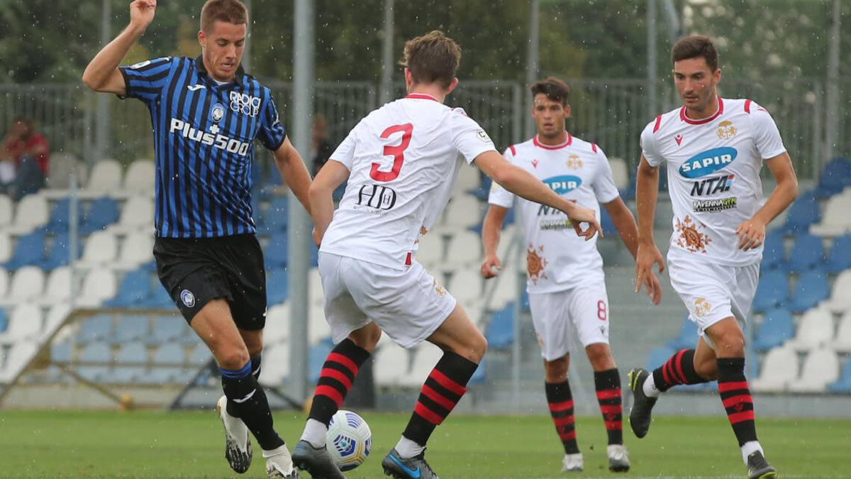 Calcio, il Ravenna cade in piedi contro l'Atalanta