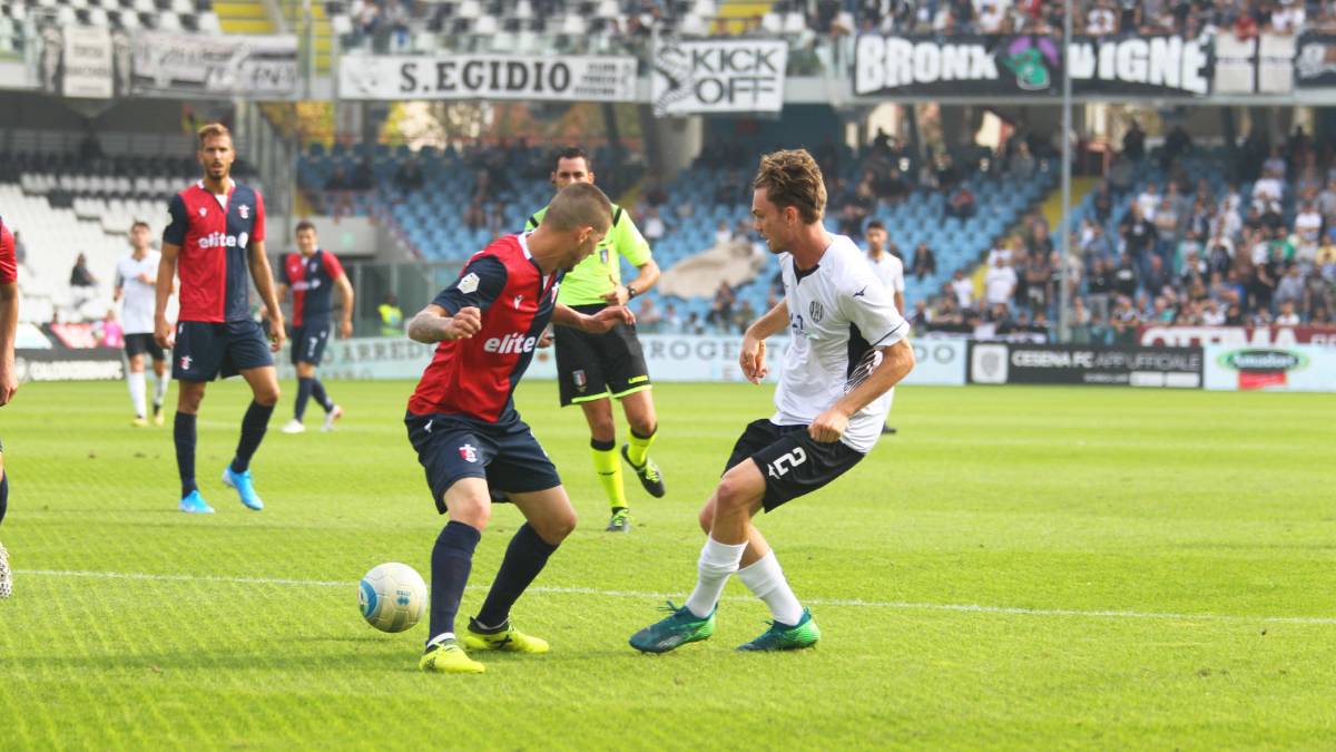 Calcio serie C, va ko un brutto Cesena (1-3)