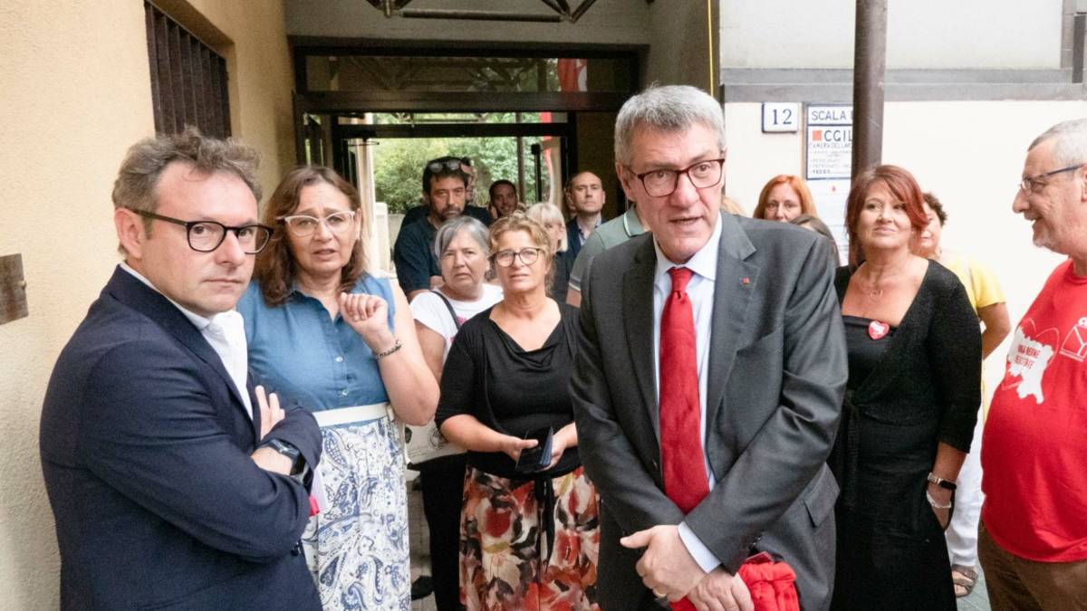 Il segretario della Cgil Maurizio Landini a Faenza: Ricostruire il territorio per dargli una prospettiva VIDEO