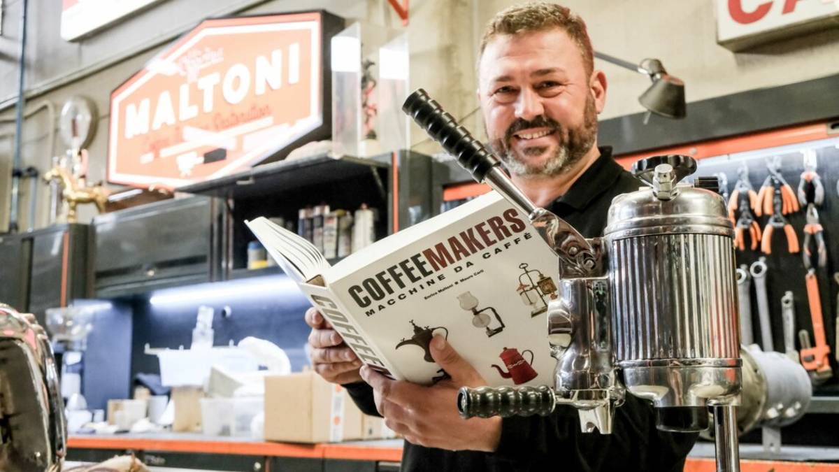 L’incredibile storia di un collezionista di macchine da caffè