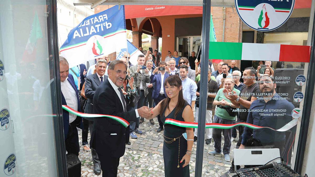 Cesena, inagurata col senatore La Russa la nuova sede di Fratelli d'Italia