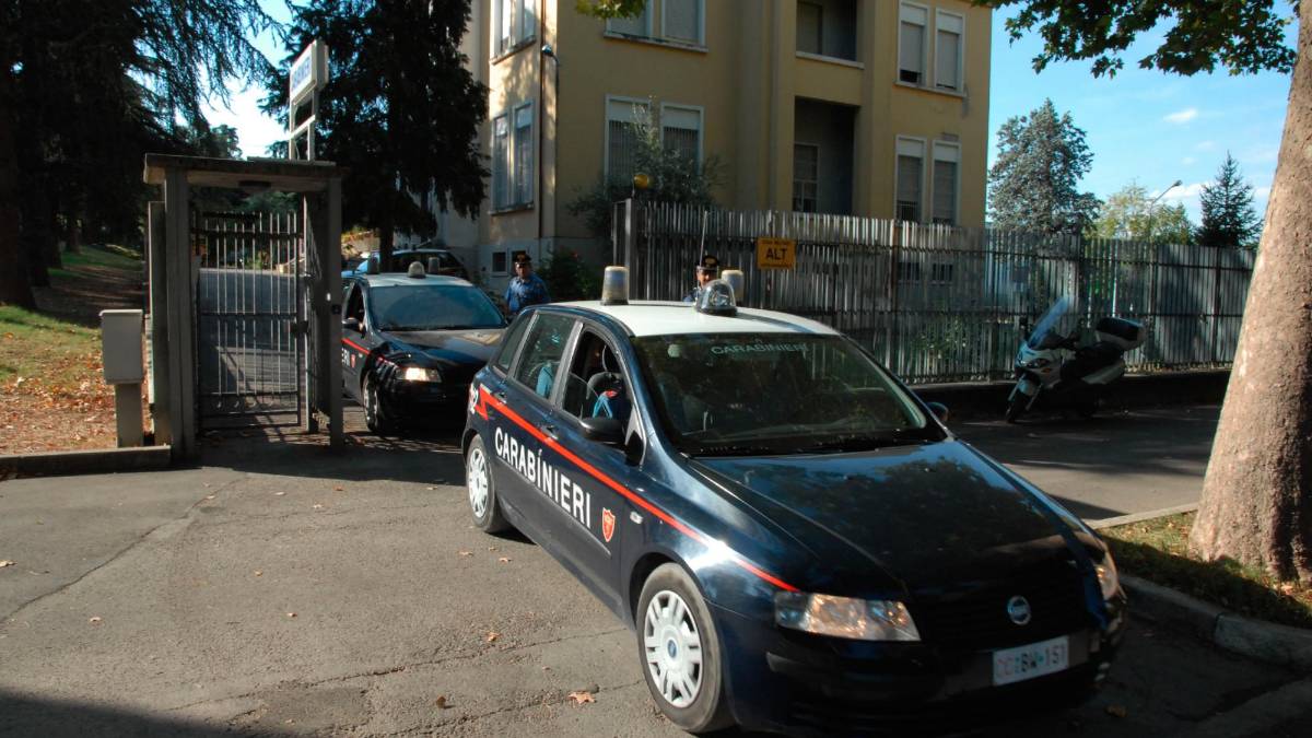 La stazione dei carabinieri di Castrocaro