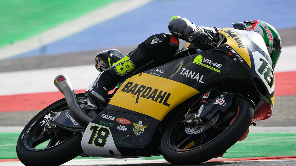 Moto3, Foggia è il più veloce nelle libere di Misano