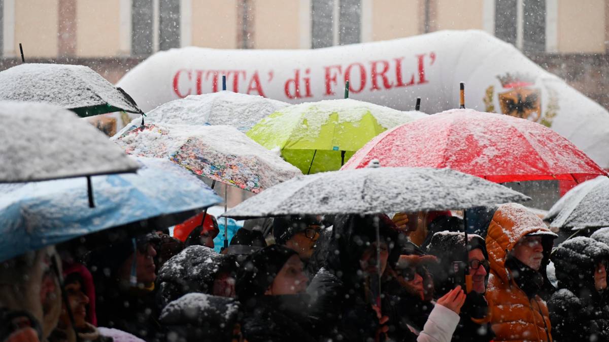Forlì sotto la neve, scuole chiuse mercoledì 7 gennaio FOTOGALLERY