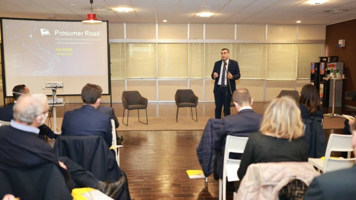 Energia, da Ravenna via a Presumer road, tour Eni sulla transizione&nbsp;