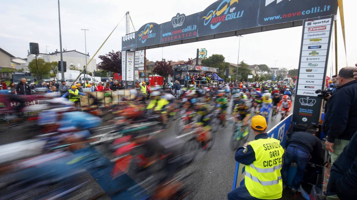 Nove Colli, azione legale contro i ciclisti non-negativi ai controlli