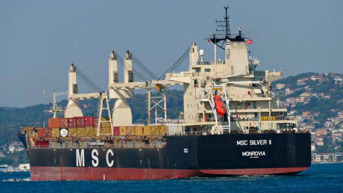 La nave Msc Silver (foto shippingitaly.it)