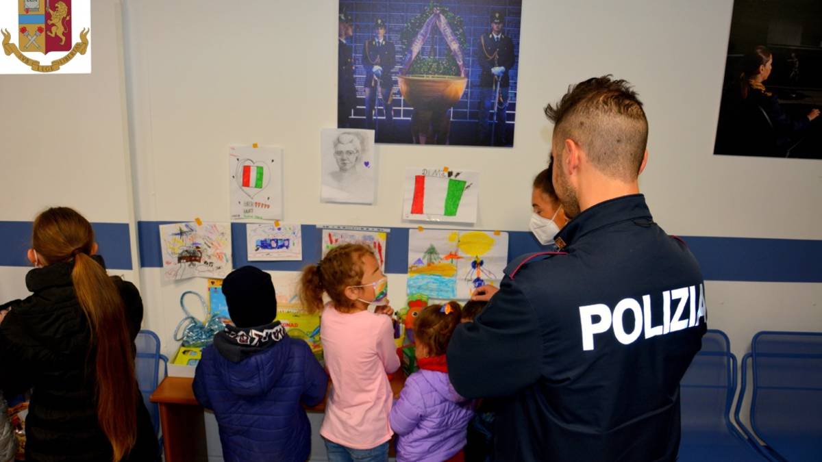 Rimini, la solidarietà della Questura verso i bambini ucraini