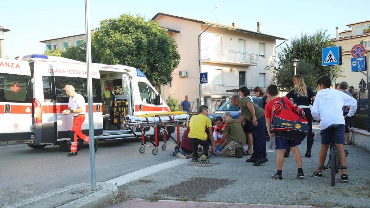 Gatteo: bimbo investito sotto gli occhi della madre
