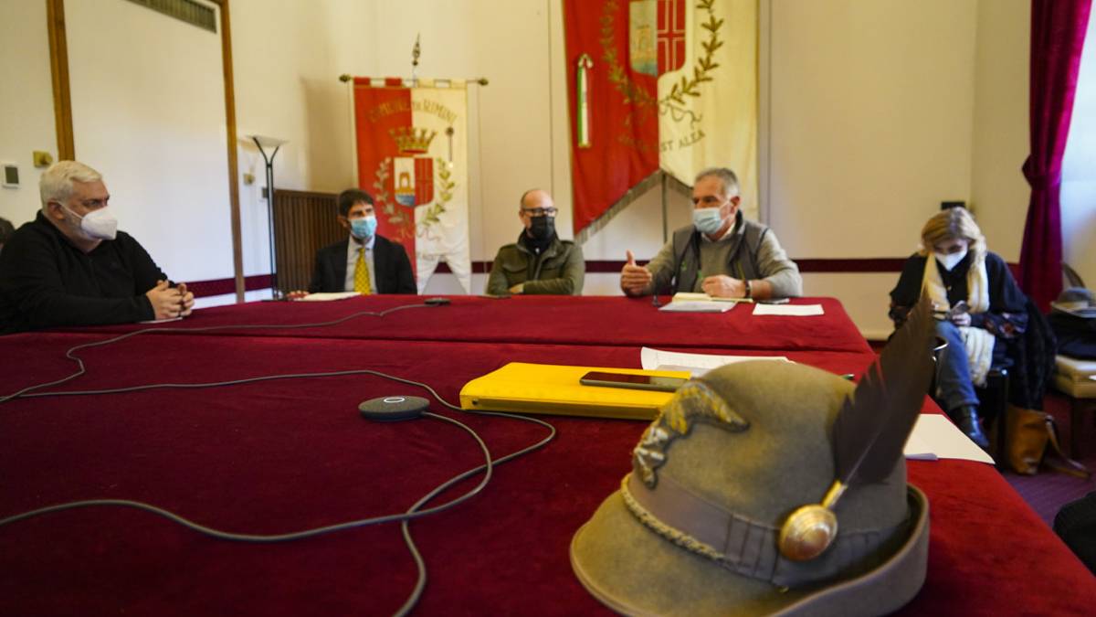 Rimini, lavori in corso verso il raduno degli Alpini di maggio