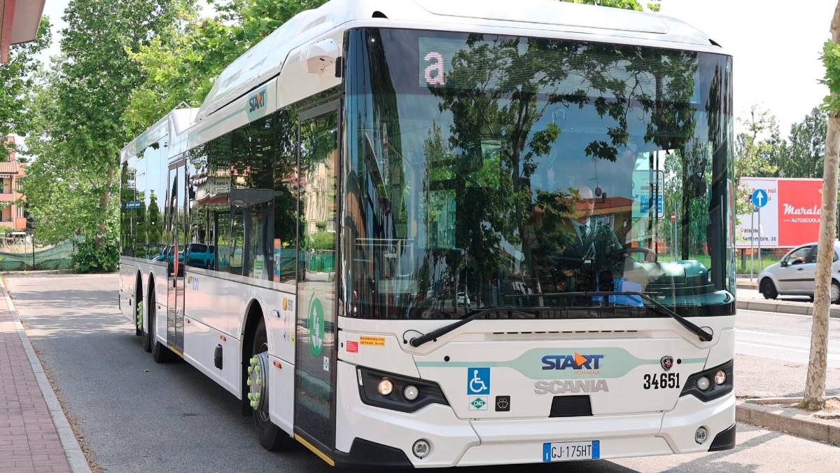Un bus di Start Romagna