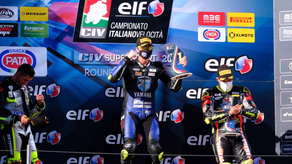 Motociclismo Civ, Bernardi vince a Imola in Supersport 600 - VIDEO