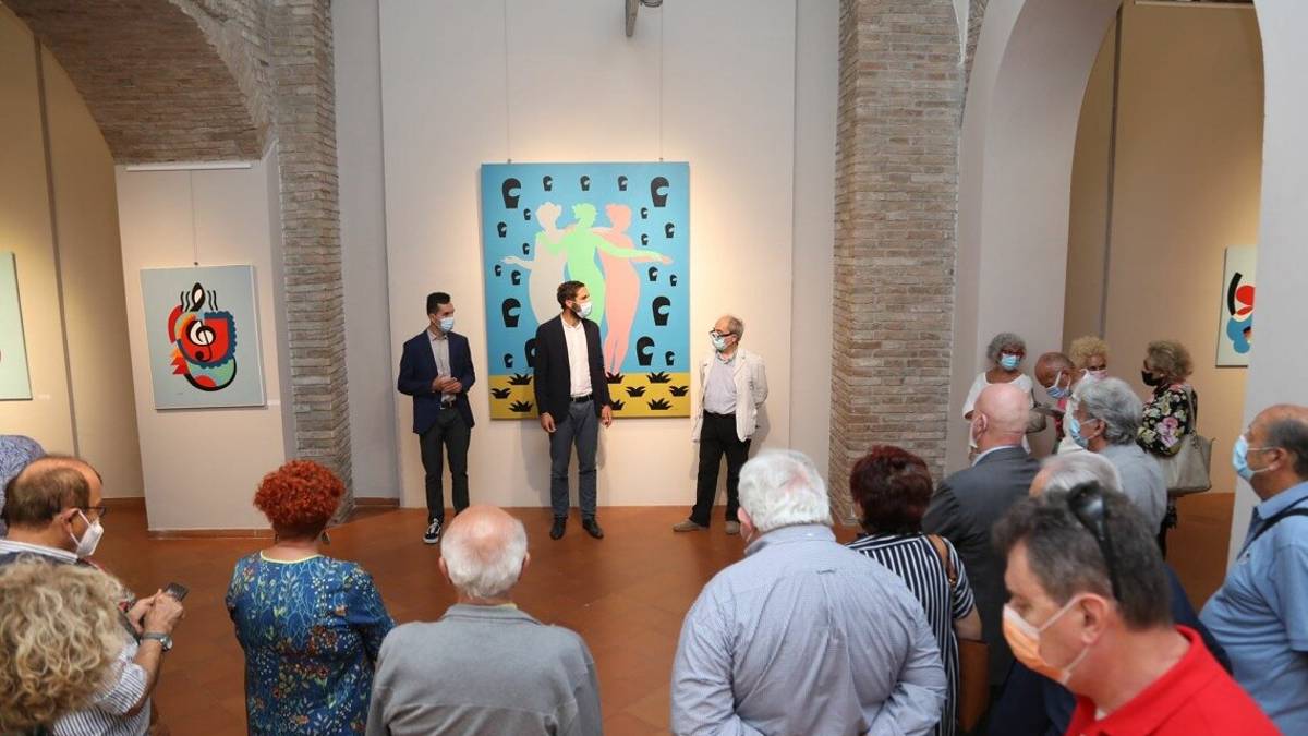 Cesena, inaugurata la mostra “Quadri d’armonia” nel ricordo di Anna Maria Nanni