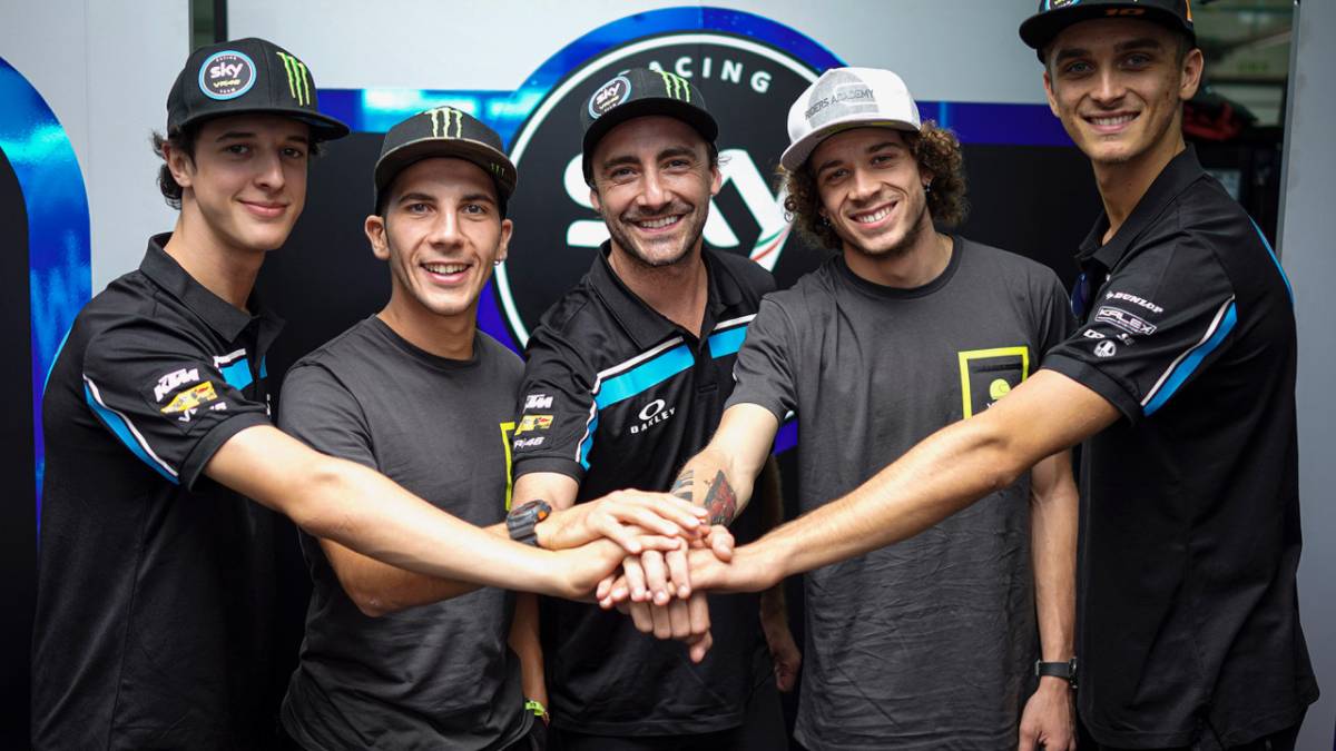 Motociclismo, Migno e Bezzecchi nel 2020 con il Team Sky