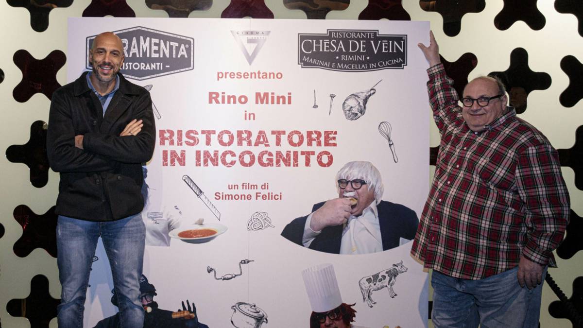 Rimini, Ristoratore in incognito: il film su Rino Mini e la Ferramenta con un cameo di Carlton Myers