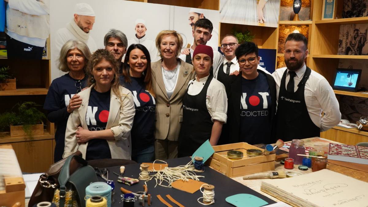 I laboratori artigianali di San Patrignano al Salone del Mobile di Milano
