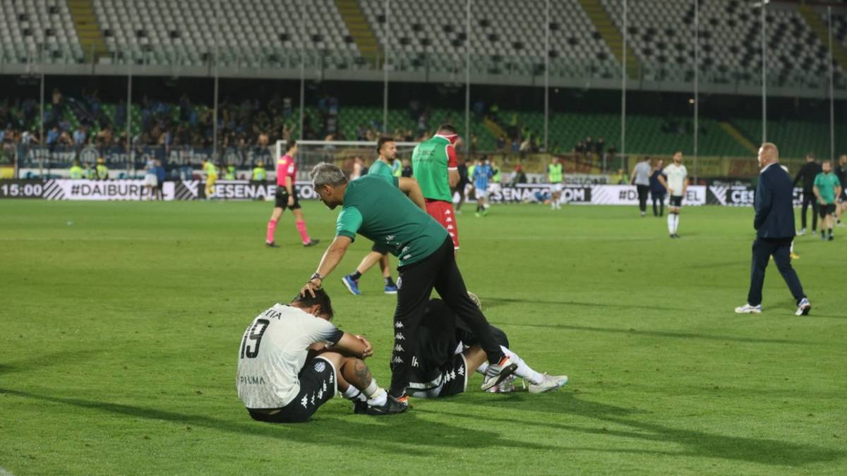 Calcio C, Toscano, la notte più amara: Cesena, una gara che è la foto della stagione