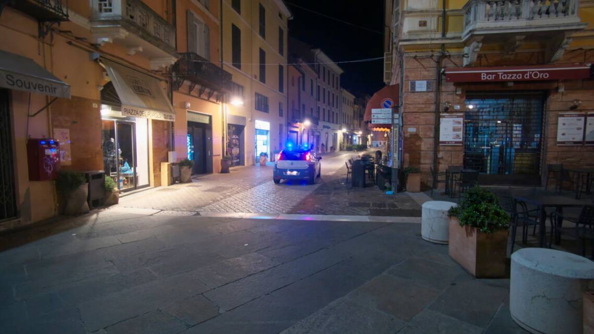 Coronavirus Ravenna, strade deserte e silenzio nella prima notte di coprifuoco