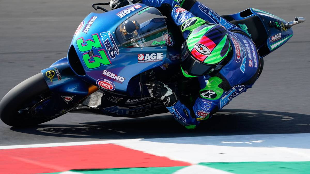 Moto2, Bastianini secondo e in vetta al Mondiale