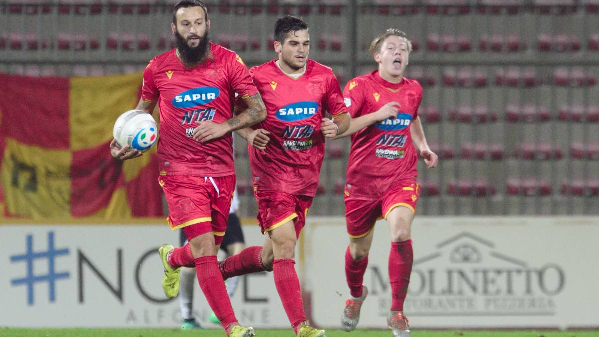 Calcio, Ravenna cade in casa con la Feralpi Salò