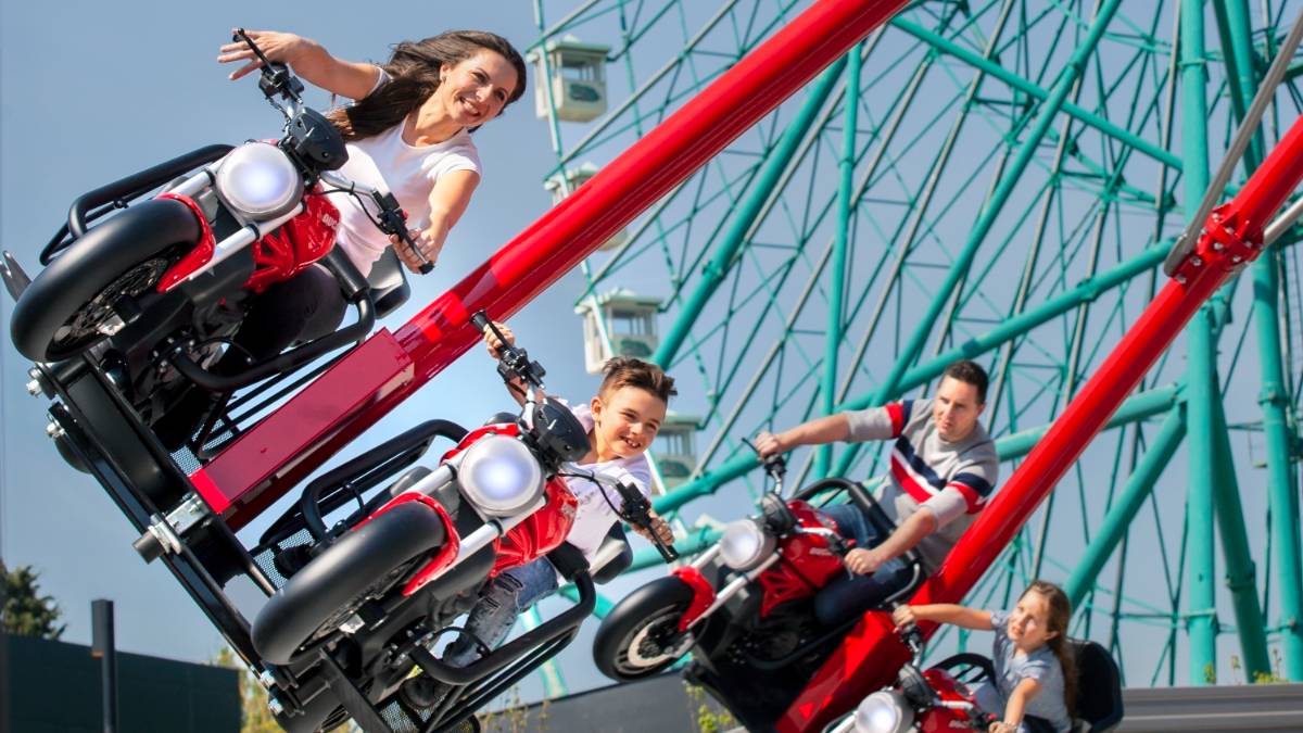 A Mirabilandia si scaldano i motori di Ducati World. Inaugura l’area dedicata alle moto di Borgo Panigale