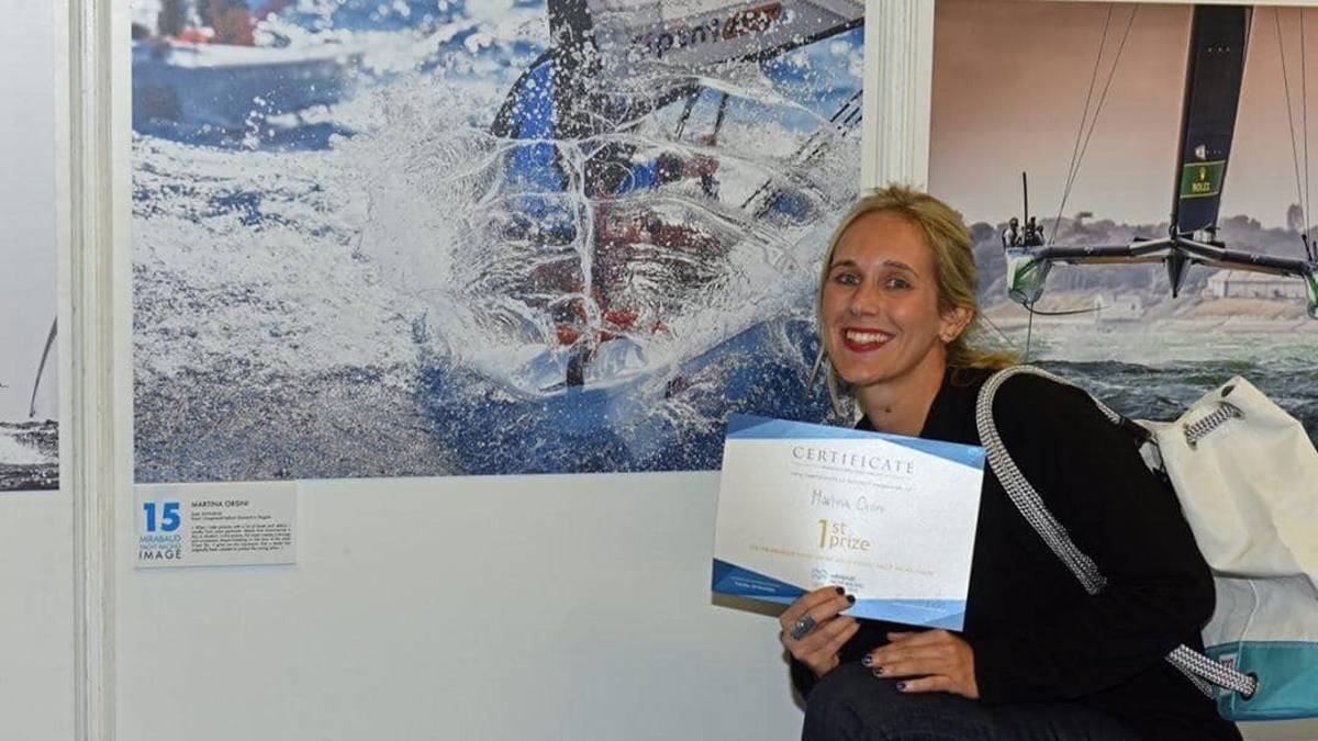 Fotografia, sul mare alla ricerca di libertà e avventura: Martina Orsini al Club Nautico Rimini