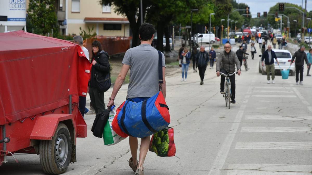 Alluvione a Forlì, raccolta fondi della Caritas