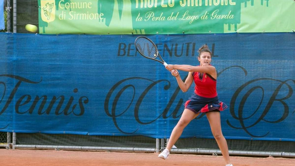 Tennis, la riminese De Ponti approda in semifinale a Sirmione
