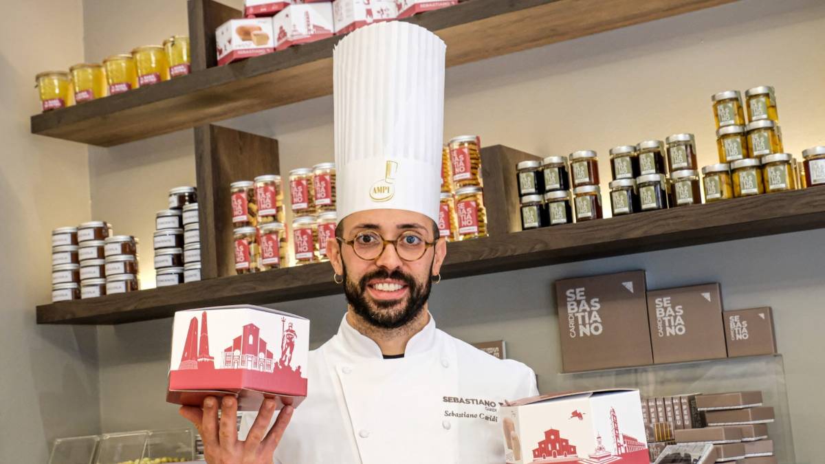 Il dolce di Sebastiano Caridi, su misura per Faenza e Bologna