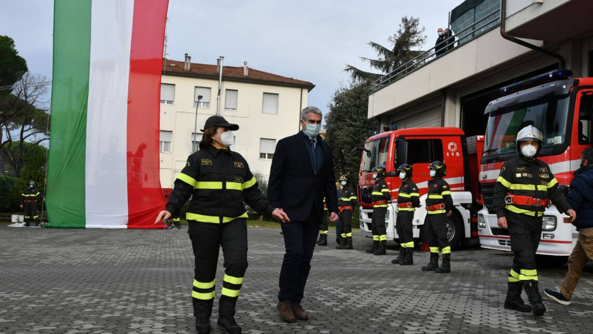 Forlì, i Vigili del Fuoco celebrano Santa Barbara - galleria