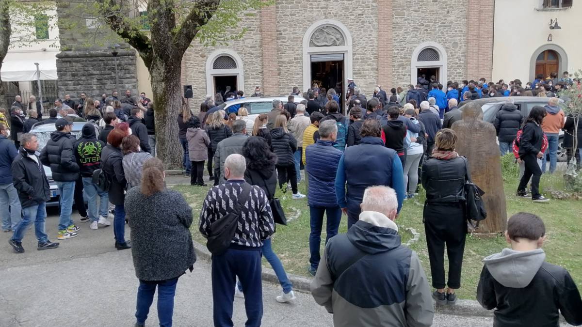 Tredozio a lutto per l'ultimo saluto a Lorenzo Dotti