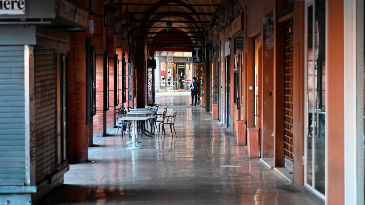 Forlì, centro deserto per il G7