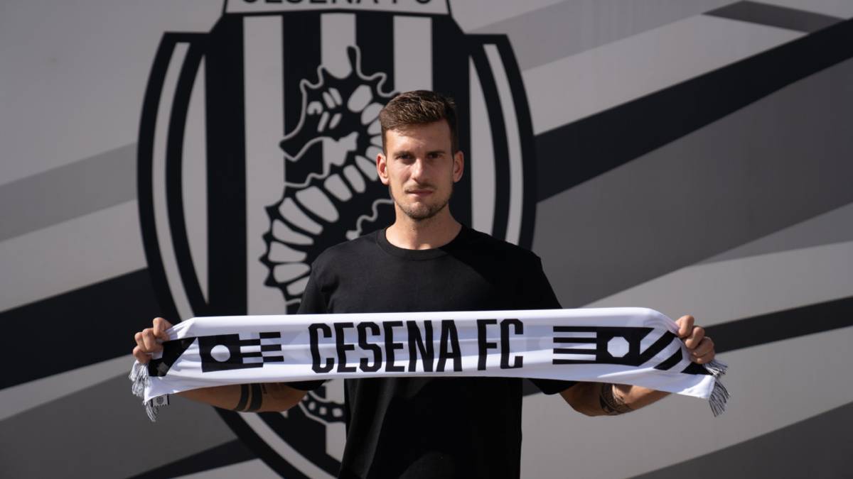 Calcio C, Cesena: Tozzo ha scelto il numero 1