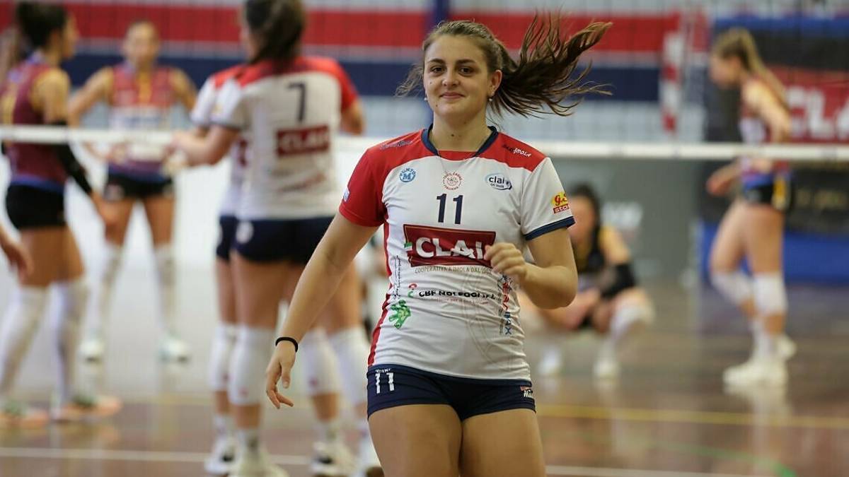 Volley B1 donne, la Clai Imola lancia Irene Carnevali in prima squadra