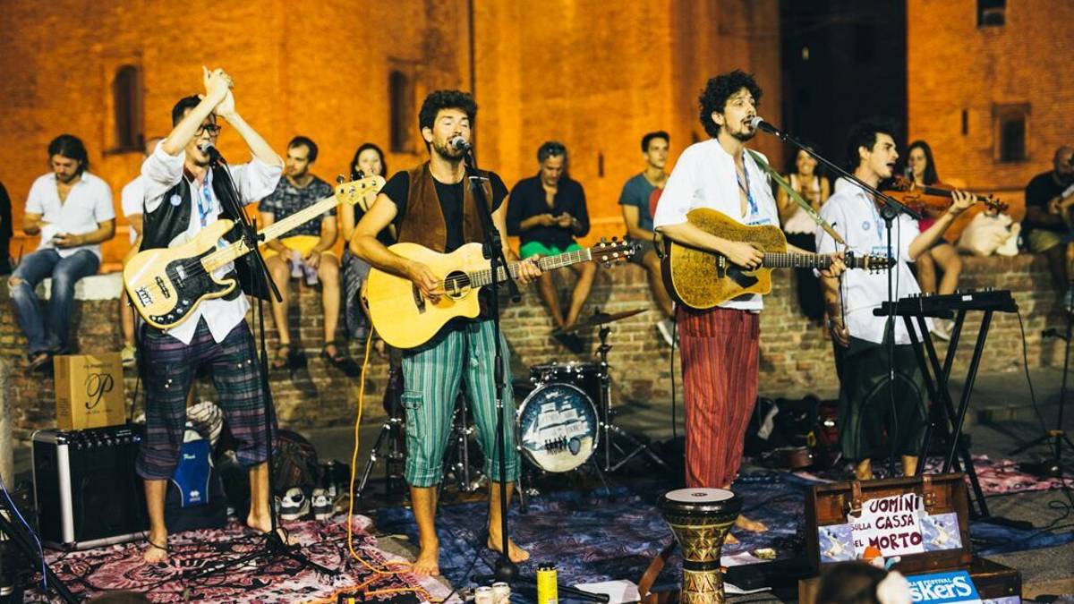 I buskers di Ferrara a Cesenatico lunedì 26