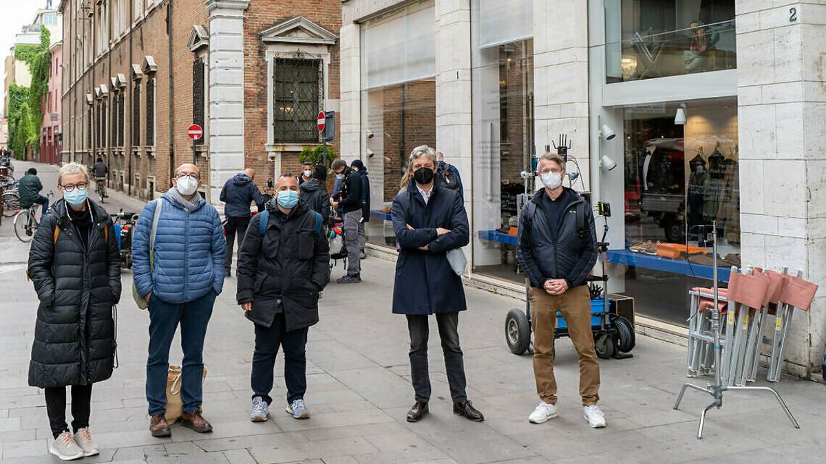 Rimini, continuano le riprese del film tedesco in città / LE FOTO