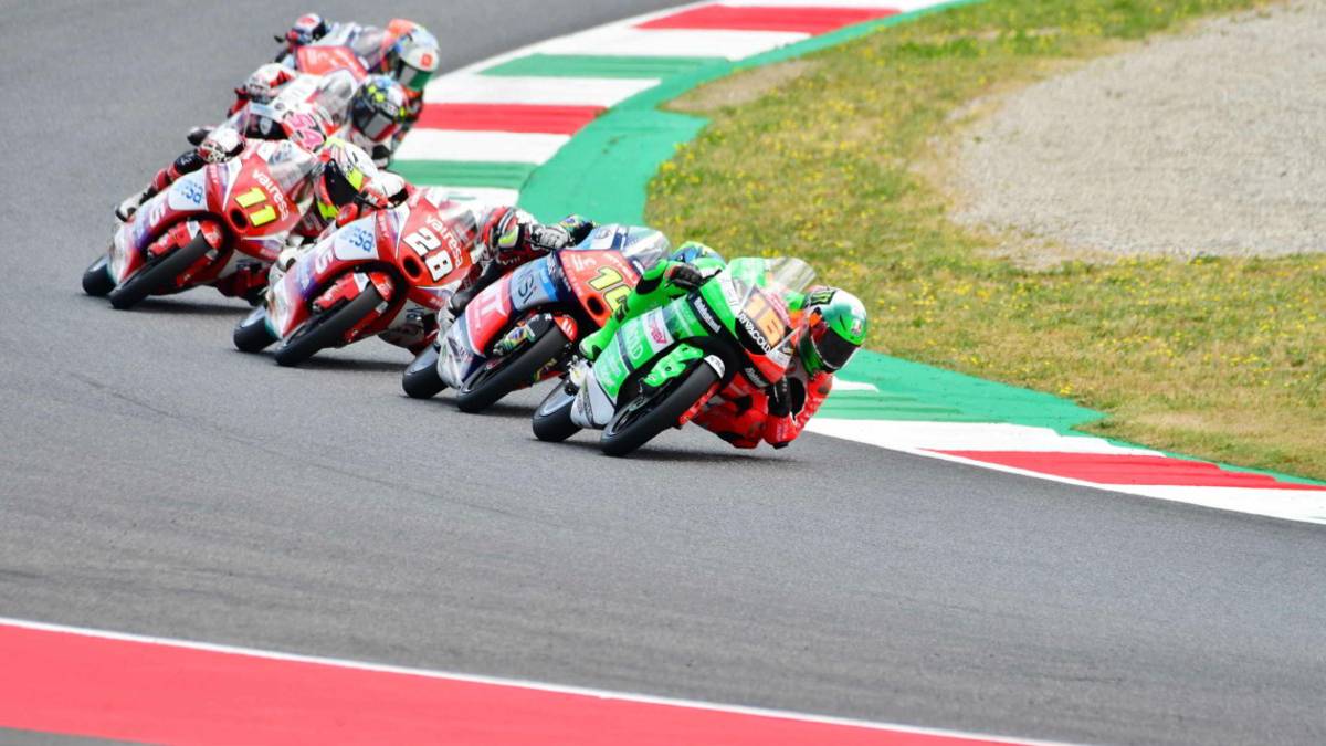 Moto3: Guevara penalizzato, vince Garcia con Migno 4° e Bartolini 8°