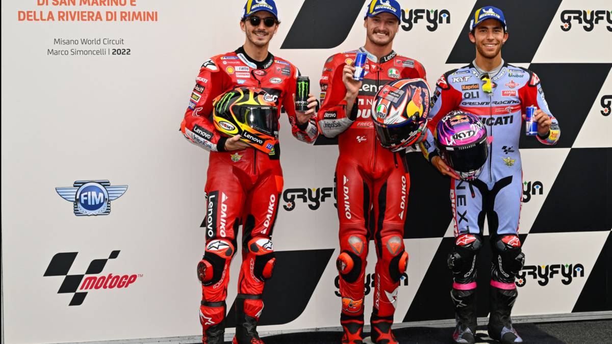 MotoGp, Bastianini e Bezzecchi in prima fila dietro a Miller a Misano