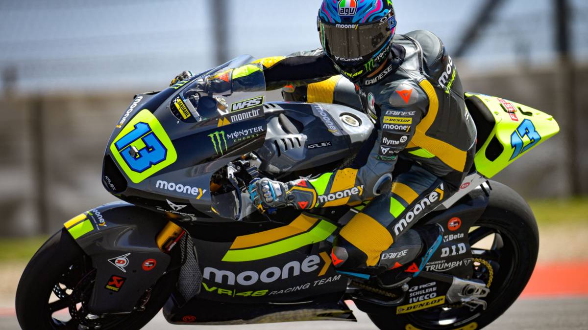 Moto2: super Vietti all'ultimo respiro, fuori dalla zona punti Manzi e Antonelli, Zaccone out