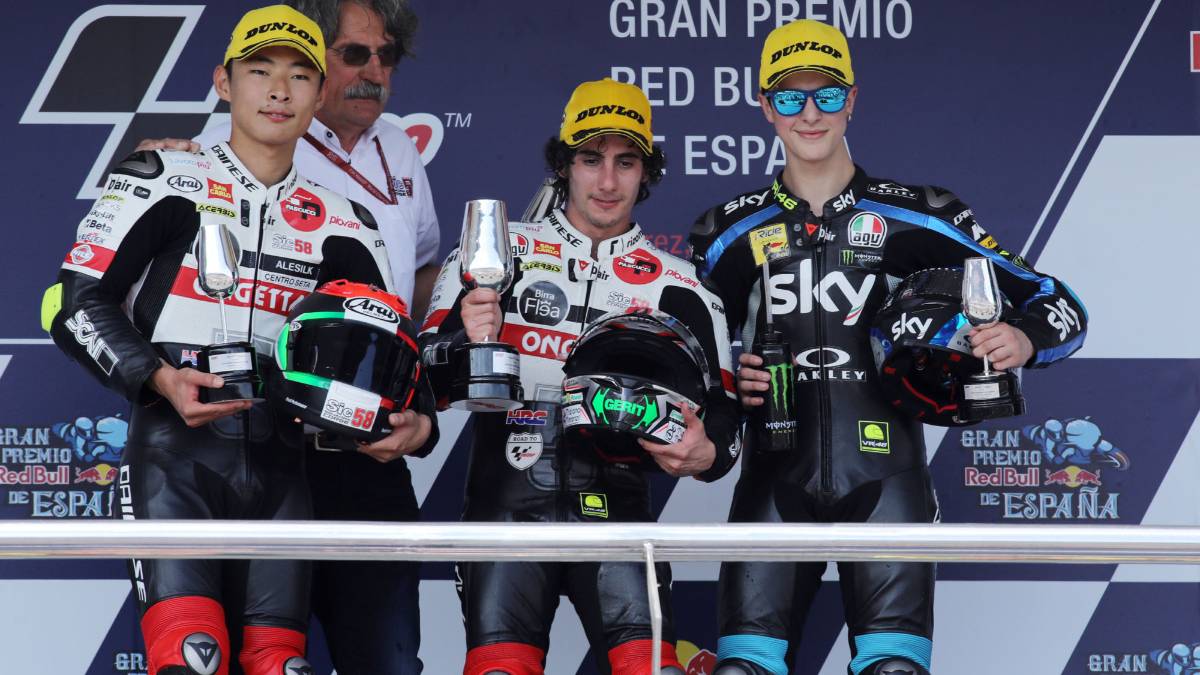 Dovizioso quarto a Jerez Antonelli-Sic58, che trionfo