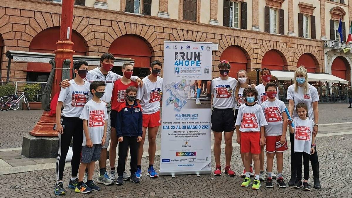 Sport e solidarietà: la Run4hope ha fatto tappa a Forlì