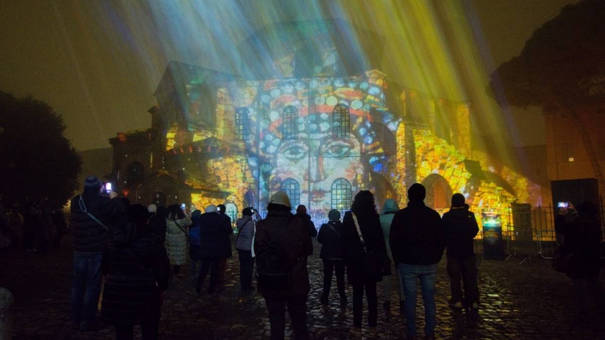 Ravenna, i monumenti come tele per la rassegna Visioni di Eterno