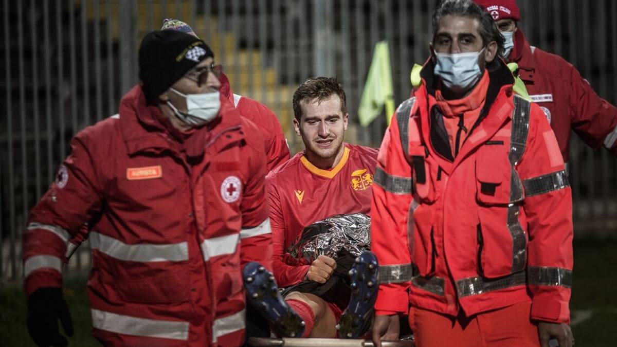 Calcio C, Ravenna: grave infortunio per Bolis