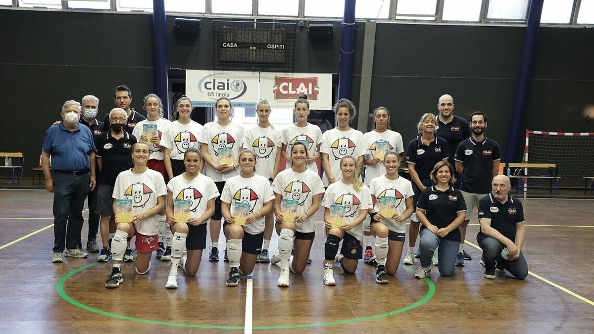 Volley B1 donne, è partita l'avventura della Csi Clai Imola