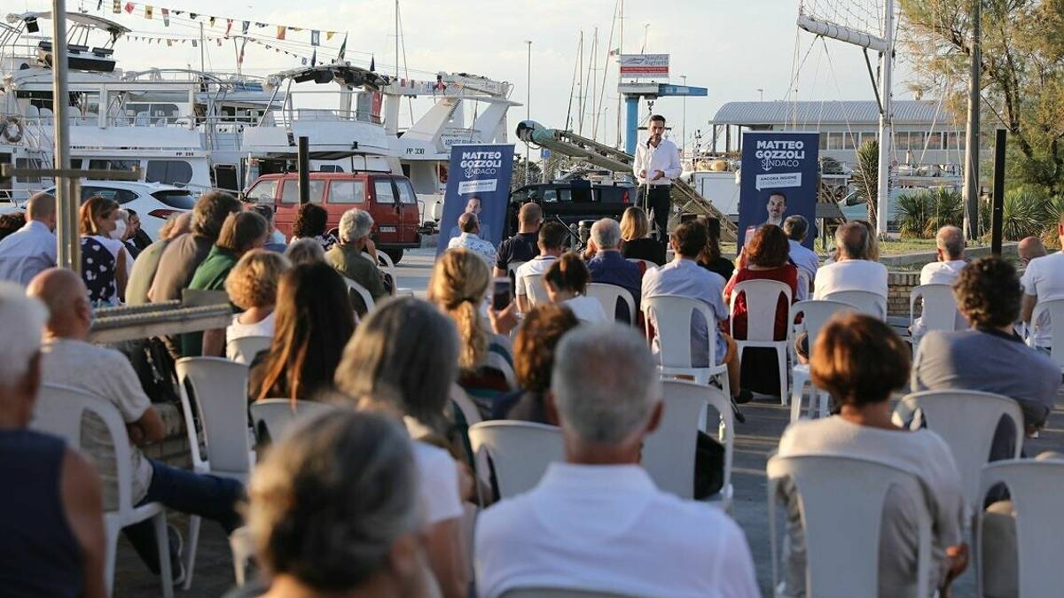 Cesenatico, il sindaco uscente Gozzoli ha iniziato la campagna elettorale