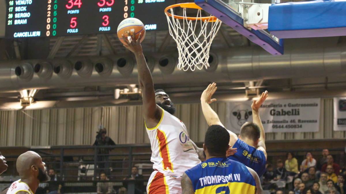 Domenica riposo forzato anche per l'OraSì Ravenna