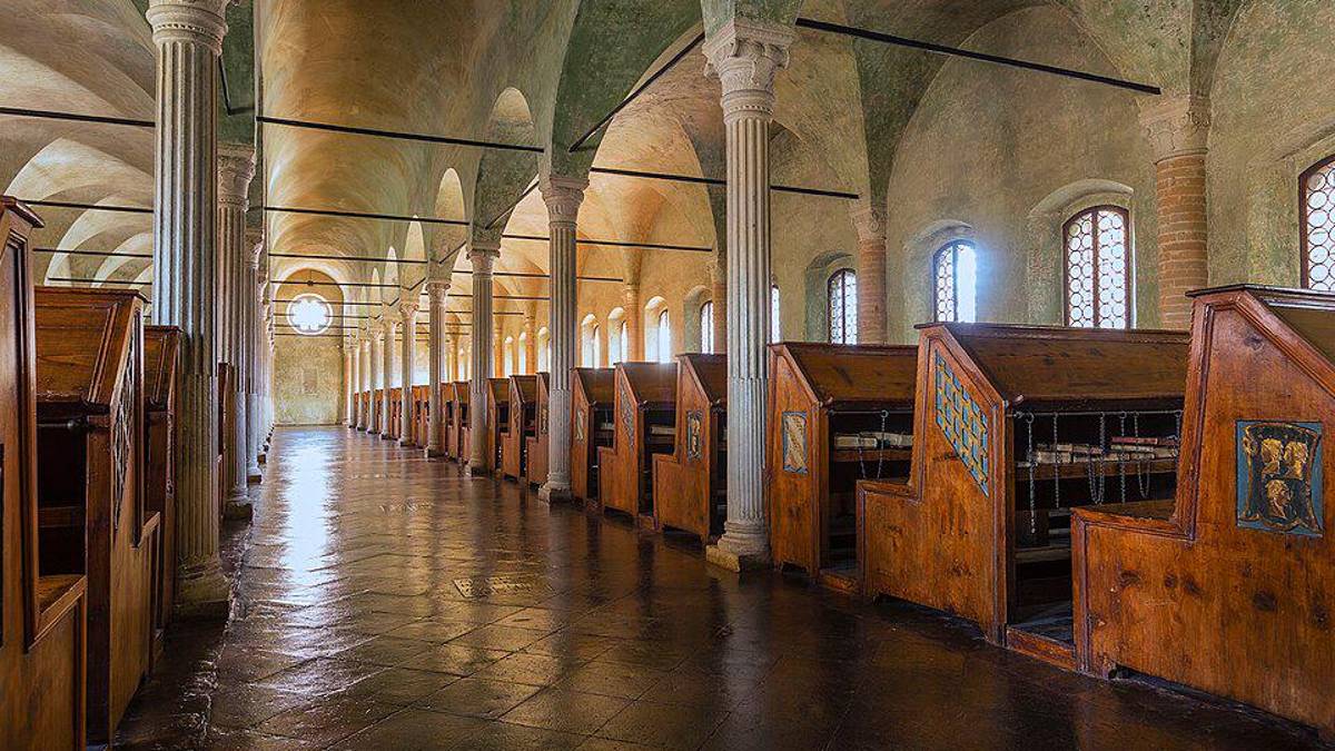 Cesena, l’anniversario dimenticato: la Malatestiana antica fu restituita al suo splendore un secolo fa
