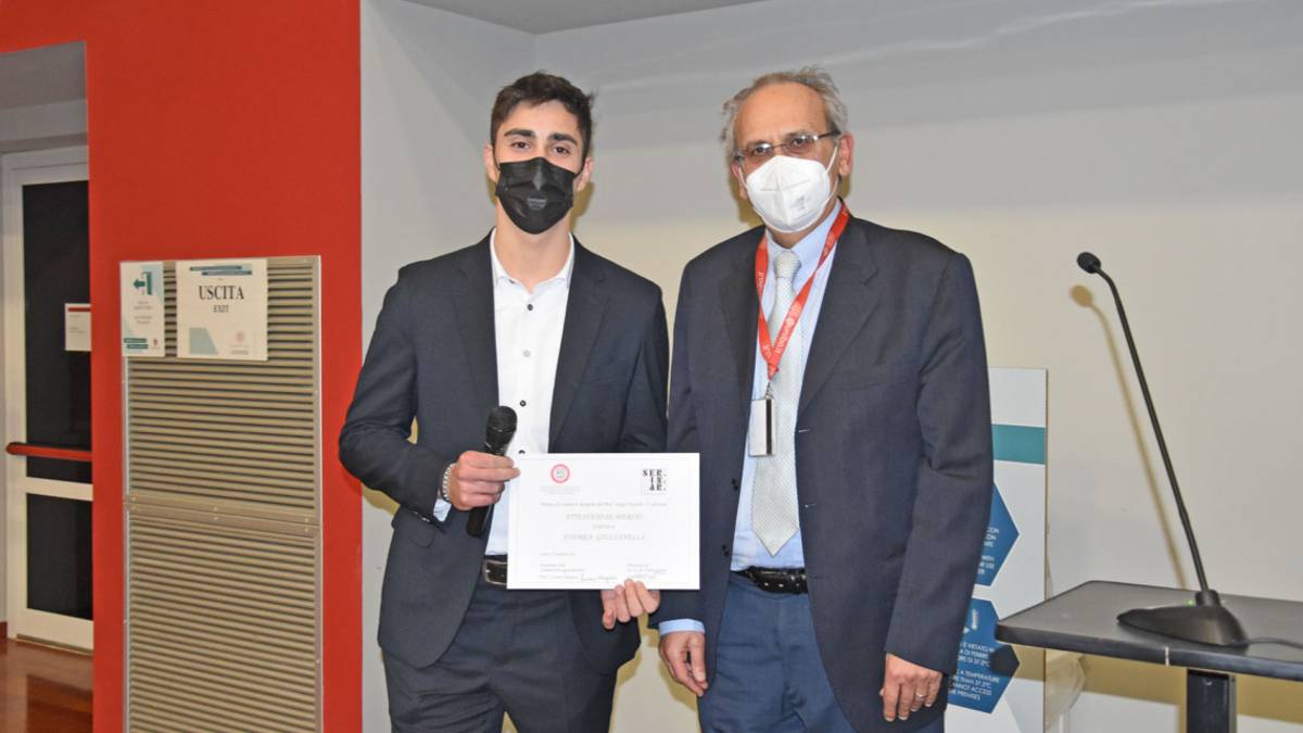 Cesena, Andrea Giulianelli vince il Premio Focardi