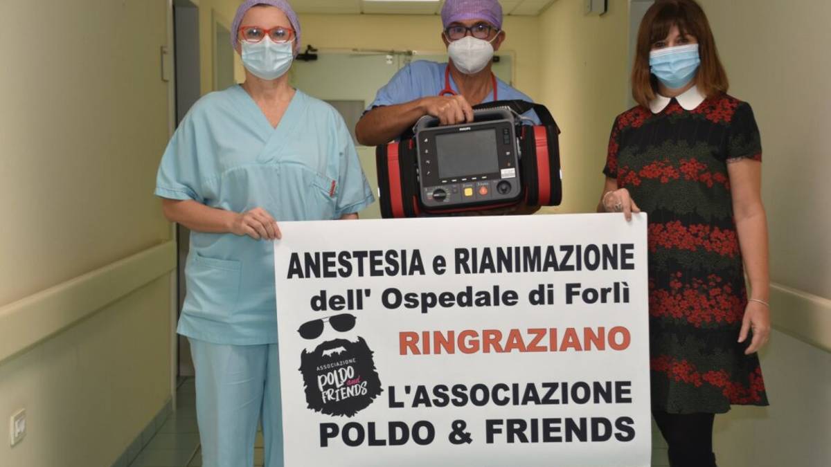 Forlì, donazione all'Ausl