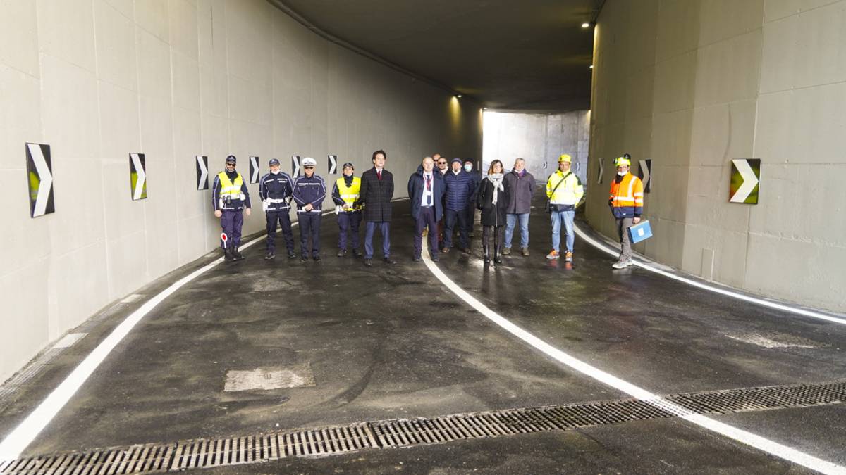 Viserba, inaugurato il nuovo sottopasso carrabile